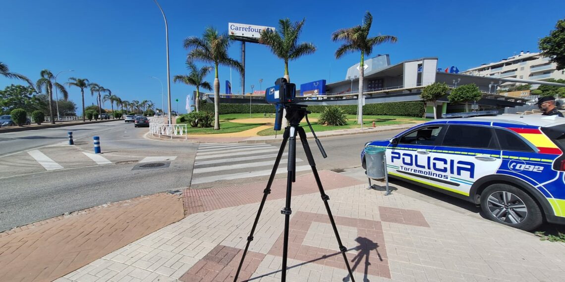 Estas son las zonas donde la DGT instalará en Torremolinos controles de velocidad preventivos