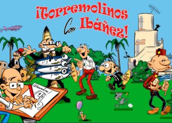 Mortadelo y Filemón se trasladan al Parque de La Batería