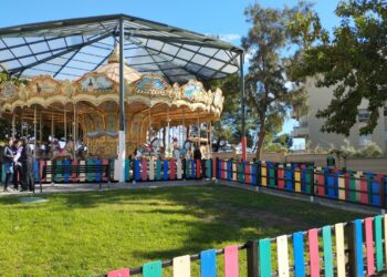 Torremolinos recupera el carrusel del Parque La Batería