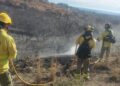 Extinguido el incendio de Mijas que provocó el desalojo de varias viviendas
