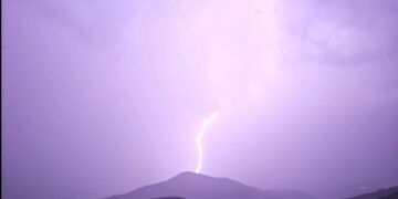 La primera borrasca deja apenas entre 7 y 9 litros por metro cuadrado en la Costa del Sol