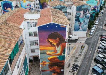 Un mural de Fuengirola seleccionado entre los mejores grafitis del mundo