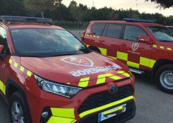 Siete heridos en el incendio de una casa en Ojén