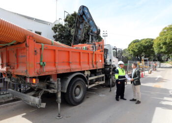 Una red separativa en las calles Maestro José Molina, Camino del Pinar y Cánovas del Castillo evitará inundaciones en época de lluvias