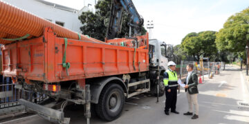 Una red separativa en las calles Maestro José Molina, Camino del Pinar y Cánovas del Castillo evitará inundaciones en época de lluvias