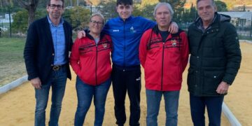 Inauguradas las dos nuevas pistas de petanca de Benahavís