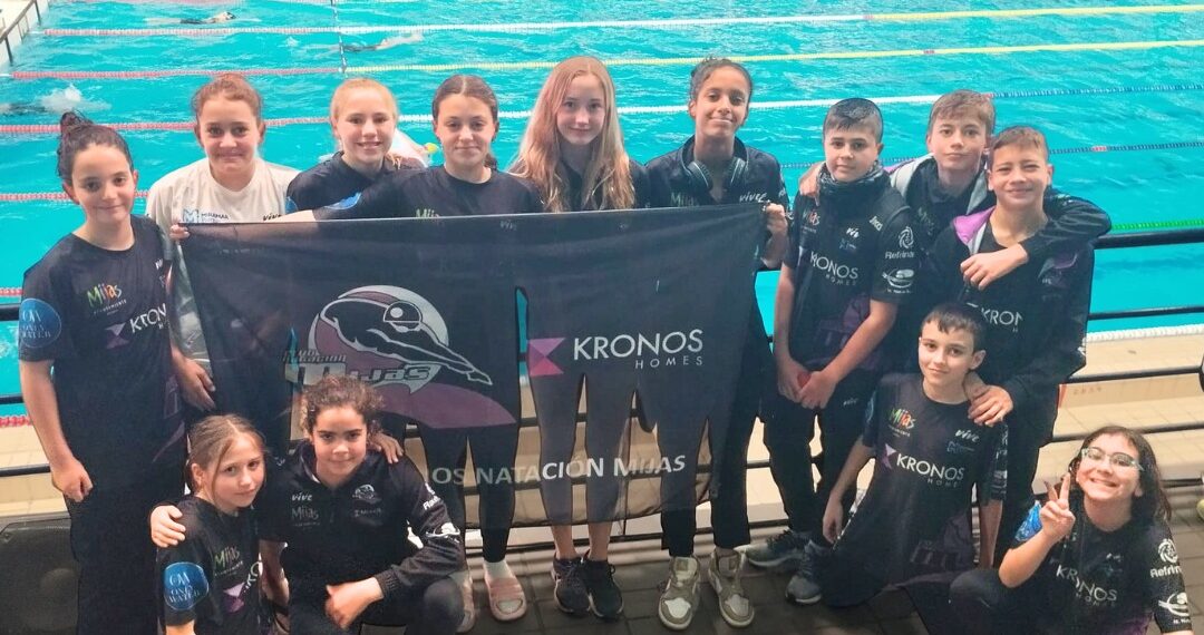 El Club Kronos se hace con cinco medallas en el Campeonato de Andalucía Alevín