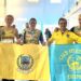 El Club de Atletismo Estepona se cuelga 14 medallas en el Campeonato de Andalucía Máster Short Track