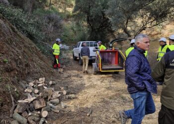 La Junta inicia los trabajos preventivos de incendios en los Montes de Málaga