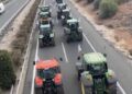 Continúan los cortes de tráfico por tractoradas: Estas son las carreteras de Málaga afectadas