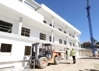Avanzan las obras de la primera residencia pública para mayores de Marbella y finalizarán en el último trimestre de 2024
