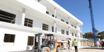 Avanzan las obras de la primera residencia pública para mayores de Marbella y finalizarán en el último trimestre de 2024