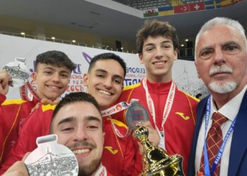 El torremolinense Mateo Cabello se lleva la plata en el campeonato europeo de kárate