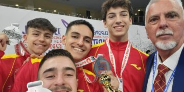 El torremolinense Mateo Cabello se lleva la plata en el campeonato europeo de kárate