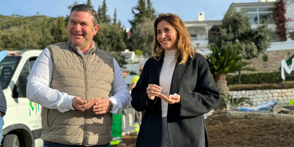 El Ayuntamiento de Mijas recurre a la xerojardinería para paliar los efectos de la sequía