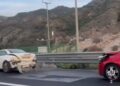 Trasladado al hospital un hombre herido en un accidente múltiple en Benalmádena