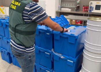 Desmantelan en Manilva un laboratorio clandestino de productos derivados del cannabis