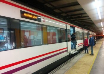 El número de usuarios del Cercanías de Málaga creció un 43% en 2023