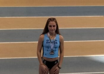 La casareña Daira Mº García Navas gana el bronce en el campeonato de Andalucía de Atletismo Pista Cubierta