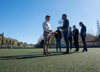 Sale a licitación la sustitución del césped artificial del campo de fútbol Luis Teruel