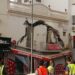 Colapsa un edificio en pleno centro de Estepona