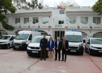 La Mancomunidad entrega cinco furgones taller al Ayuntamiento de Benalmádena