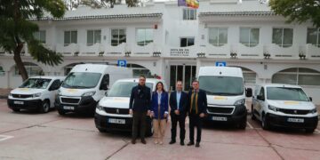 La Mancomunidad entrega cinco furgones taller al Ayuntamiento de Benalmádena