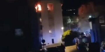 Arde una vivienda en las Albarizas de Marbella