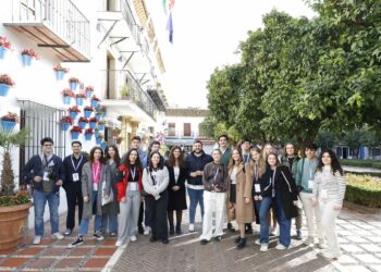 Marbella reúne a medio centenar de estudiantes en una sesión regional del Parlamento Europeo de los Jóvenes