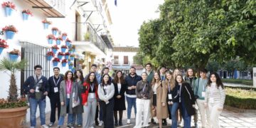 Marbella reúne a medio centenar de estudiantes en una sesión regional del Parlamento Europeo de los Jóvenes