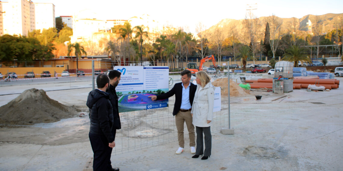 Marbella dispondrá antes del verano de una pista de atletismo de 200 metros al aire libre