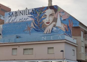 Un mural de la manilveña María José Gil incluido en el mayor catálogo de arte urbano del mundo