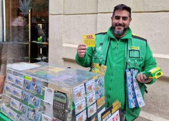 Un vendedor de la ONCE da en Málaga un premio de 150.000 euros con un Rasca al día siguiente de comenzar a trabajar