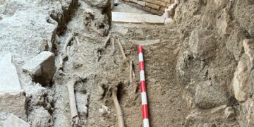 Encuentran en Benalmádena la tumba de una mujer de hace al menos catorce siglos