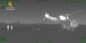 Guardia Civil y Gendarmería Marroquí intervienen dos helicópteros utilizados para realizar “narcovuelos”