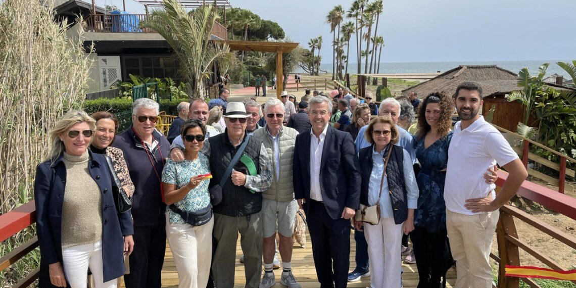 El corredor litoral de Estepona incorpora el nuevo tramo entre Benamara y Playa de Baños