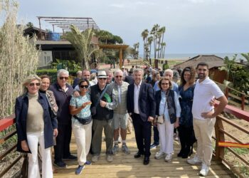 El corredor litoral de Estepona incorpora el nuevo tramo entre Benamara y Playa de Baños