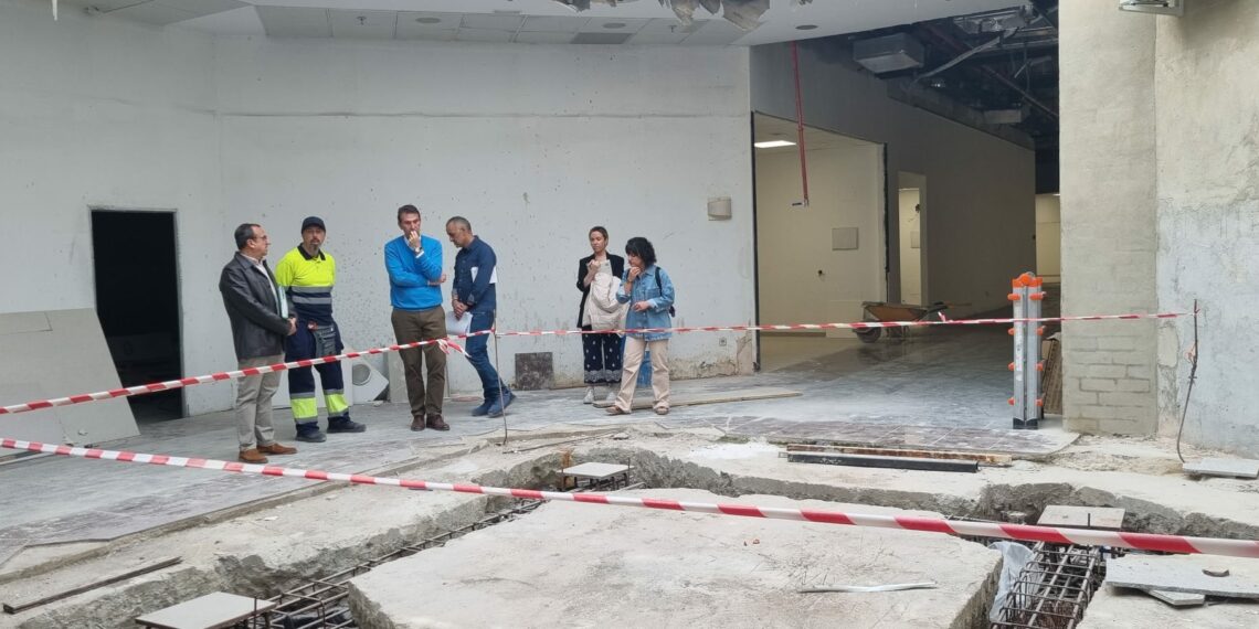 Continúan a buen ritmo las obras que rehabilitación del vivero de empresas de Solymar