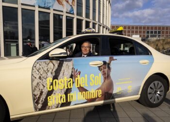 La Costa del Sol pone en marcha una potente campaña en los taxis de Berlín