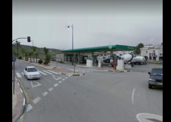 Detenido un hombre en Estepona tras intentar meter fuego a una gasolinera
