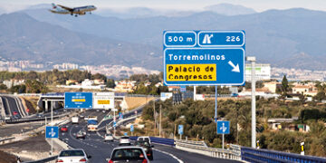 El Gobierno ampliará de dos a tres los carriles de la autovía entre Málaga y Torremolinos