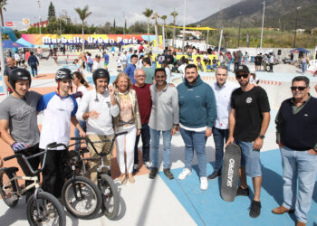 Gran ambiente en el primer evento celebrado en el Marbella Urban Park