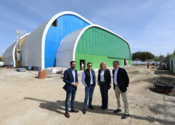 La obra del nuevo pabellón polideportivo de San Pedro Alcántara finalizará en verano