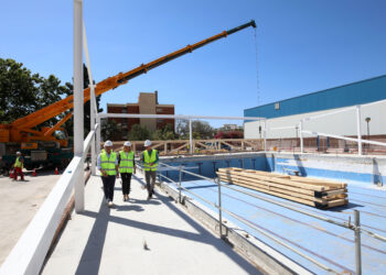 Las obras de la piscina municipal Salduba entrarían en funcionamiento este verano
