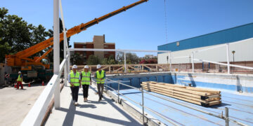 Las obras de la piscina municipal Salduba entrarían en funcionamiento este verano