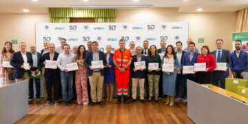 El 061 reconoce a la Universidad de Málaga como zona cardioasegurada