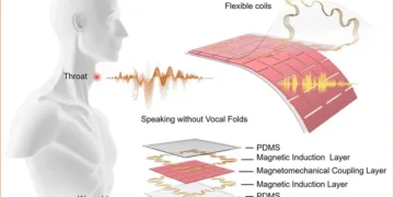 Diseñan un parche electromagnético que permitiría hablar sin la necesidad de cuerdas vocales