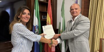 Mijas formaliza la cesión de una parcela municipal a favor de CUPPACE, Asociación para el Cuidado de Personas con Parálisis Cerebral