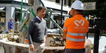 Marbella rehabilita la ‘Fuente del Caballo’ para modernizar y mejorar su estética y su eficiencia