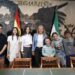 Recepción municipal a la banda de rock infantil ‘Minuto y medio’ y a las cantantes Astrid Verweij y Vera Lukash, representantes marbellíes en ‘La Voz Kids’